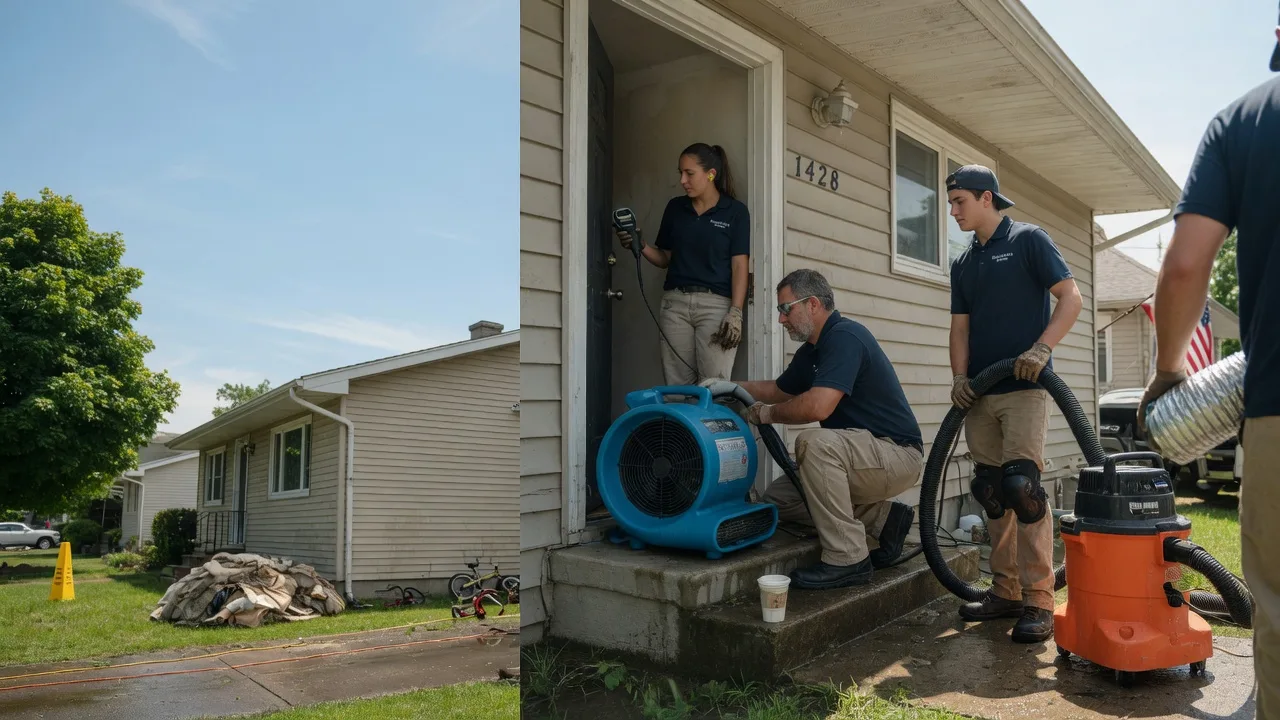 Water Damage Restoration in West Milton, OH near me